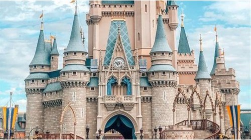 Cinderella's Castle - Magic Kingdom - Disney World