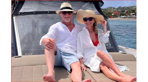 Clients enjoying St Barts Private Yacht