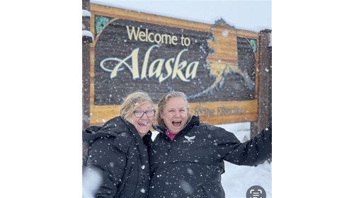 Welcome to Alaska- Canada Border 