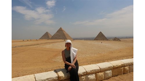 Seeing the Pyramids was a dream come true!