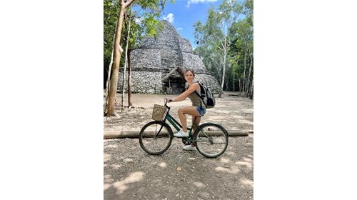 Coba ruins, about an hour from Tulum! 