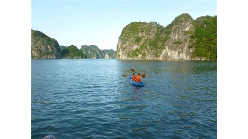 Me on a Mekong Cruise with Hanoi & Ha Long Bay!