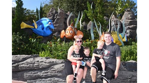 Me & my family at Epcot!