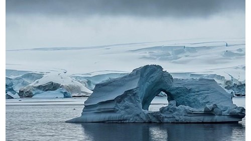 Antarctica Expedition views of icebergs