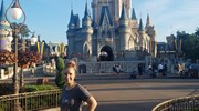 Disney World's Castle while traveling to Florida