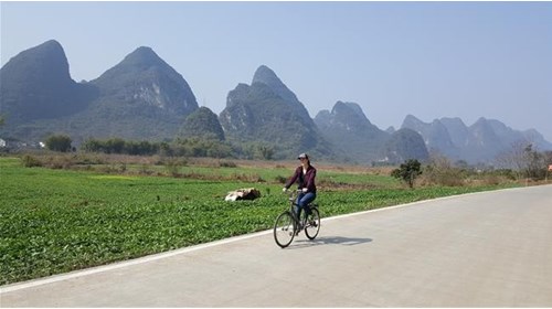 Exploring Yangshuo, China by Bicycle