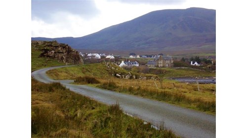 Scottish Country Road