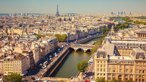 Paris Aerial View