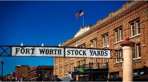 Experience the old west at Fort Worth Stock Yards!