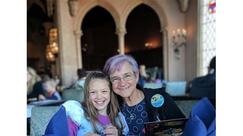 My Mom and daughter in WDW
