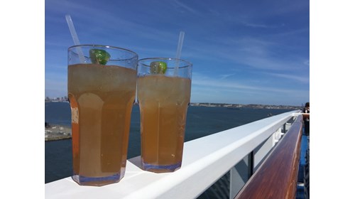 Drinks on deck