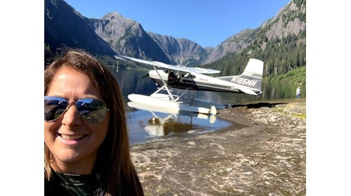 Flight seeing tour of Misty Fjords, Alaska