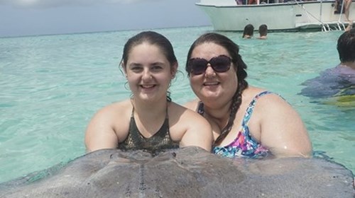 Stingray Swim in Grand Cayman