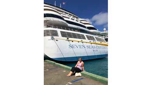 Port day in Nassau while sailing board Regent