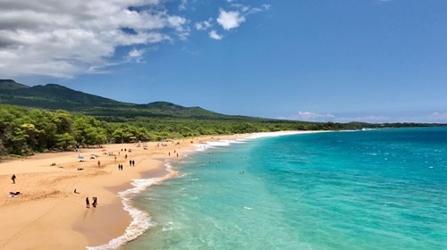 Big Beach in Makena, Maui