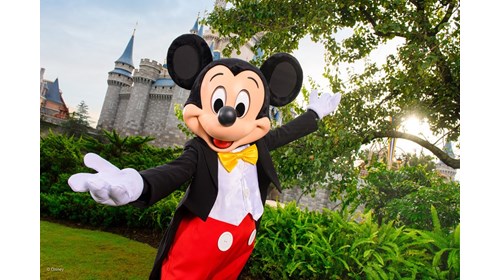 Mickey Mouse at Disney World 