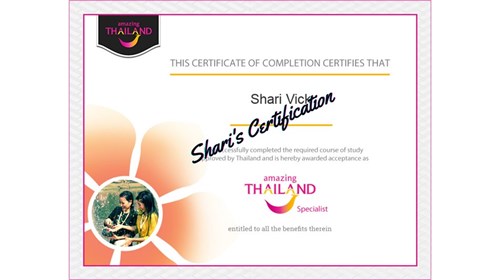 Thailand Certification