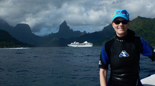 Diving in French Polynesia from the Paul Gauguin