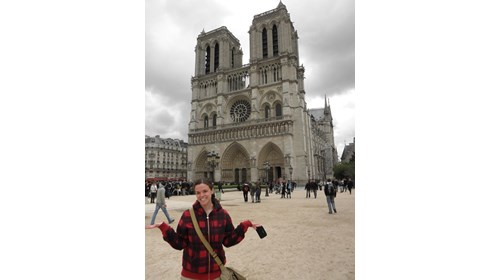 From my family trip to France--Notre Dame, 2013