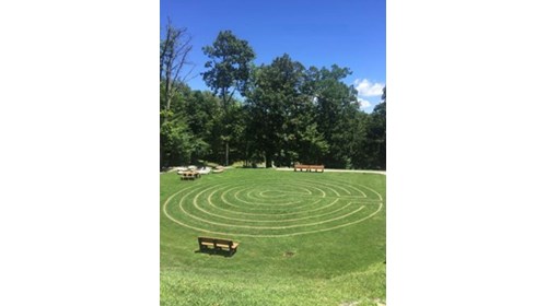 Meditation Labyrinth Art of Living Boone, NC