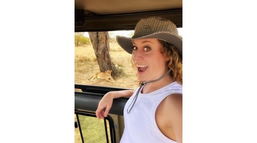 Elphie Selfie In Kenya's Masai Mara 