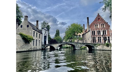 Beautiful city of Bruges, Belgium 