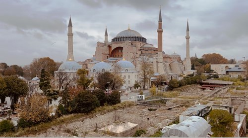 Hagia Sophia Mosque in Istanbul 