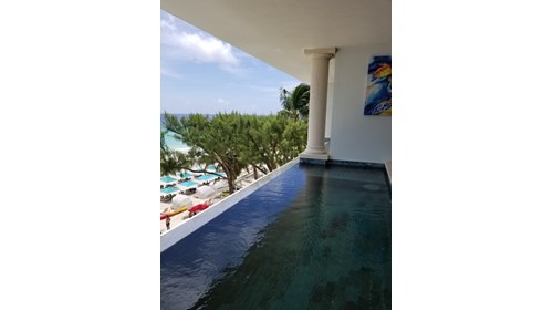 Sky pool room at Sandals Royal Barbados 