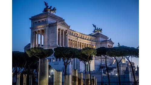 Rome at twilight