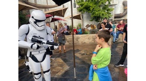 When you need Stormtroopers keep the kids in line