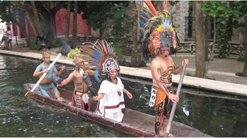Mayan Show at Xcaret