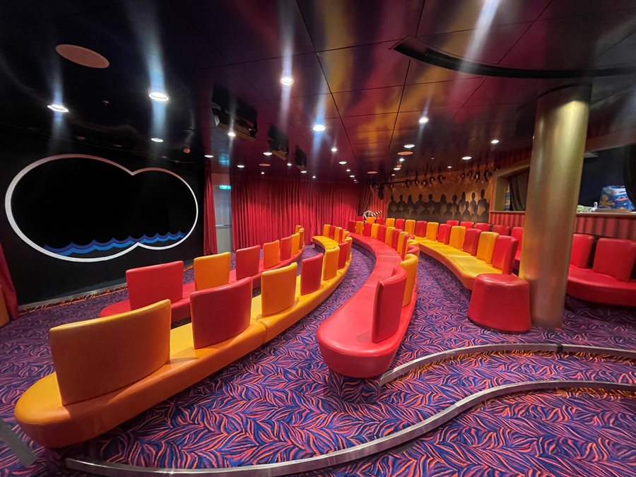 The kids theater on Royal Caribbean