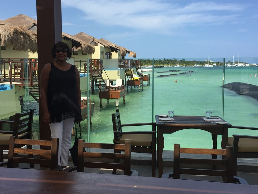 Overwater Grill w/ view of Overwater Bungalows
