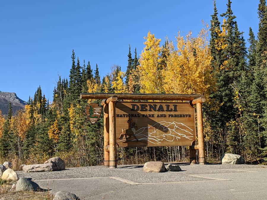 Entrance to Denali National Park