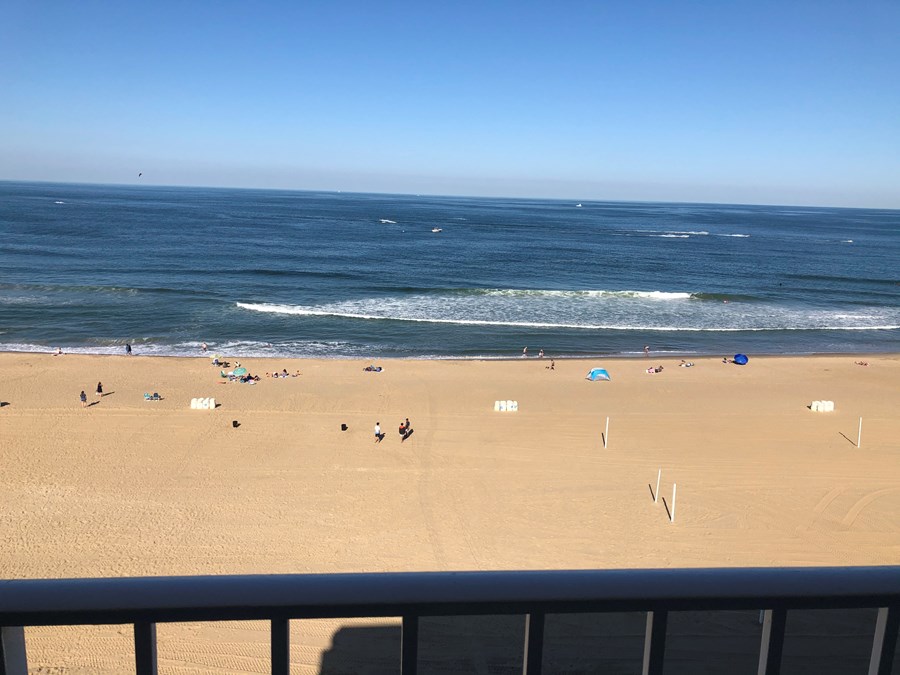 Virginia Beach view from our hotel