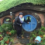 My favorite pic from the tour at Hobbiton