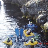 Snorkeling in Iceland