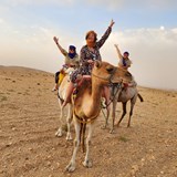 Camel Ride in the Desert