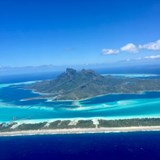 Touching down to Bora Bora