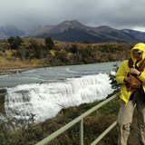A windy day in Tierra Patagonia National Park