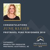 Peak Performer; Branch Top Producer (2018 - 2019)