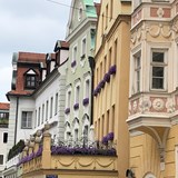 Beautiful Building Facades in Regensburg 