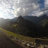 Machu Picchu in the late afternoon after the hike
