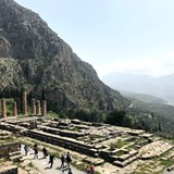 The Temple of Apollo at Delphi