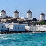 The Famous Windmills of Mykonos