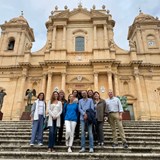 My fellow travel advisors in Noto, Sicily