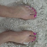 Finally!!!  Toes have hit the sand folks!!!