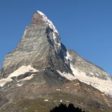 Beautiful shot of The Matterhorn Switzerland Alps