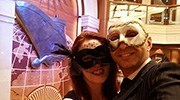 Masquerade Ball on Atlantic crossing with Cunard