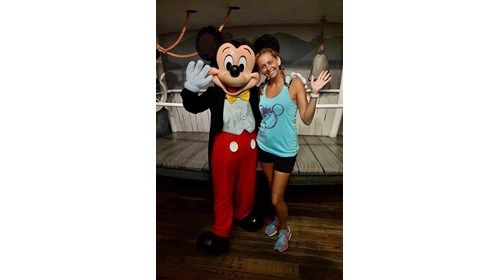 Me and my pal, Mickey!